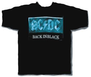 AC/DC T-Shirt BACK IN BLACKACD101