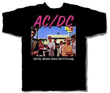 AC/DC T-Shirt DIRTY DEEDS DONE DIRT CHEAPACD139